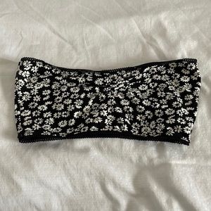 Forever 21 floral bandeau